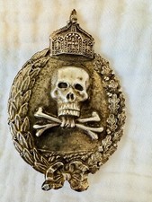 Rare German Military Skull Badge &ndash; Historical Collector&rsquo;s Item
