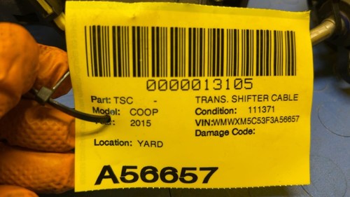 14 15 16 17 18 19 20 21 MINI COOPER Trans. Shifter Lever & Cable OEM 25168483097 - Picture 9 of 9