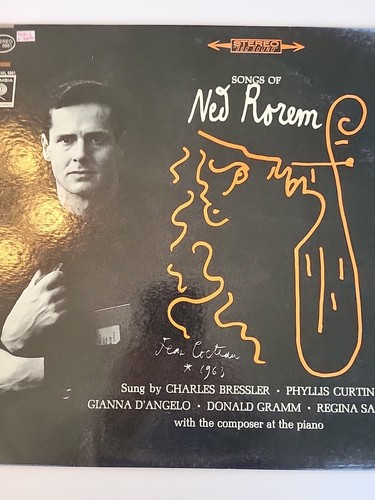 STEREO NM! Songs Of Ned Rorem Columbia Masterworks MS 6561 1964 Classical - Picture 7 of 7