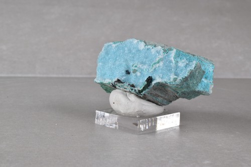 Druzy Quartz over Chrysocolla from Congo 5.8 cm # 18682 - Picture 8 of 10