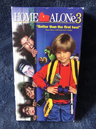 Home Alone 3 (VHS, 1998) Cult classic fun kids adventure oop TESTED - Picture 7 of 12