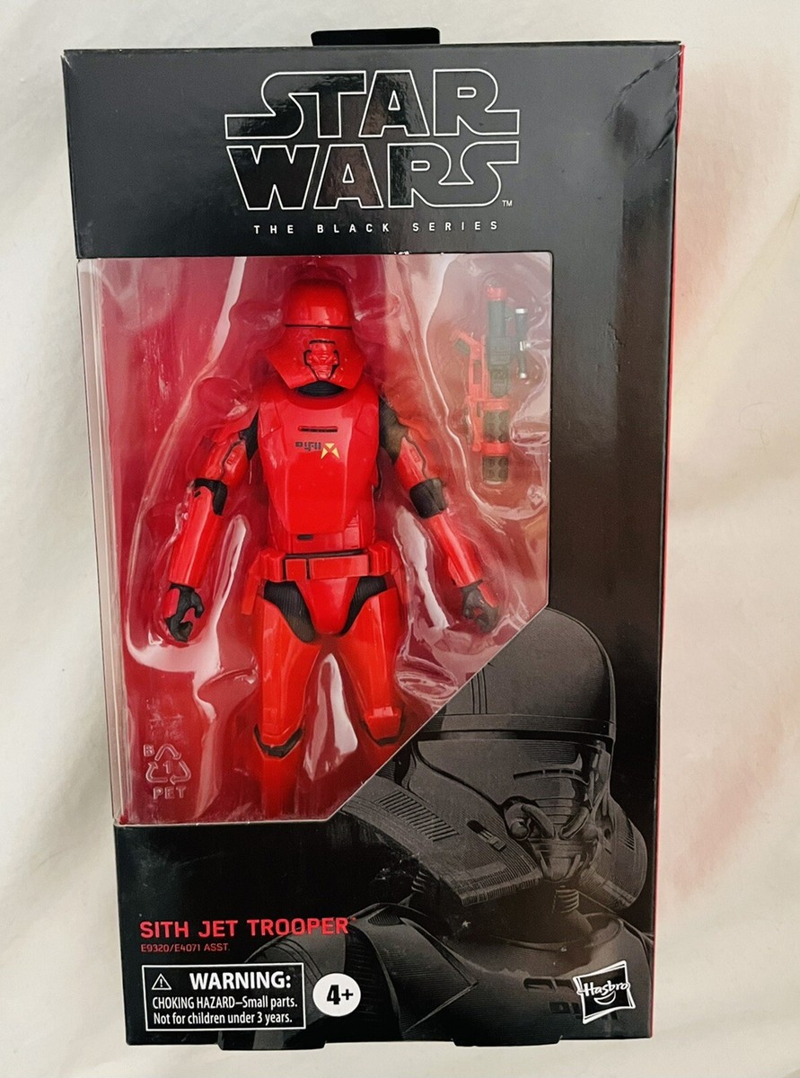 Hasbro Star Wars The Black Series Sith Jet Trooper Toy 6-inch