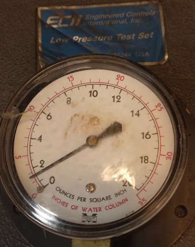ECII Engineered Controls International 2434A Low Pressure LP GAS Test Set - Picture 4 of 6