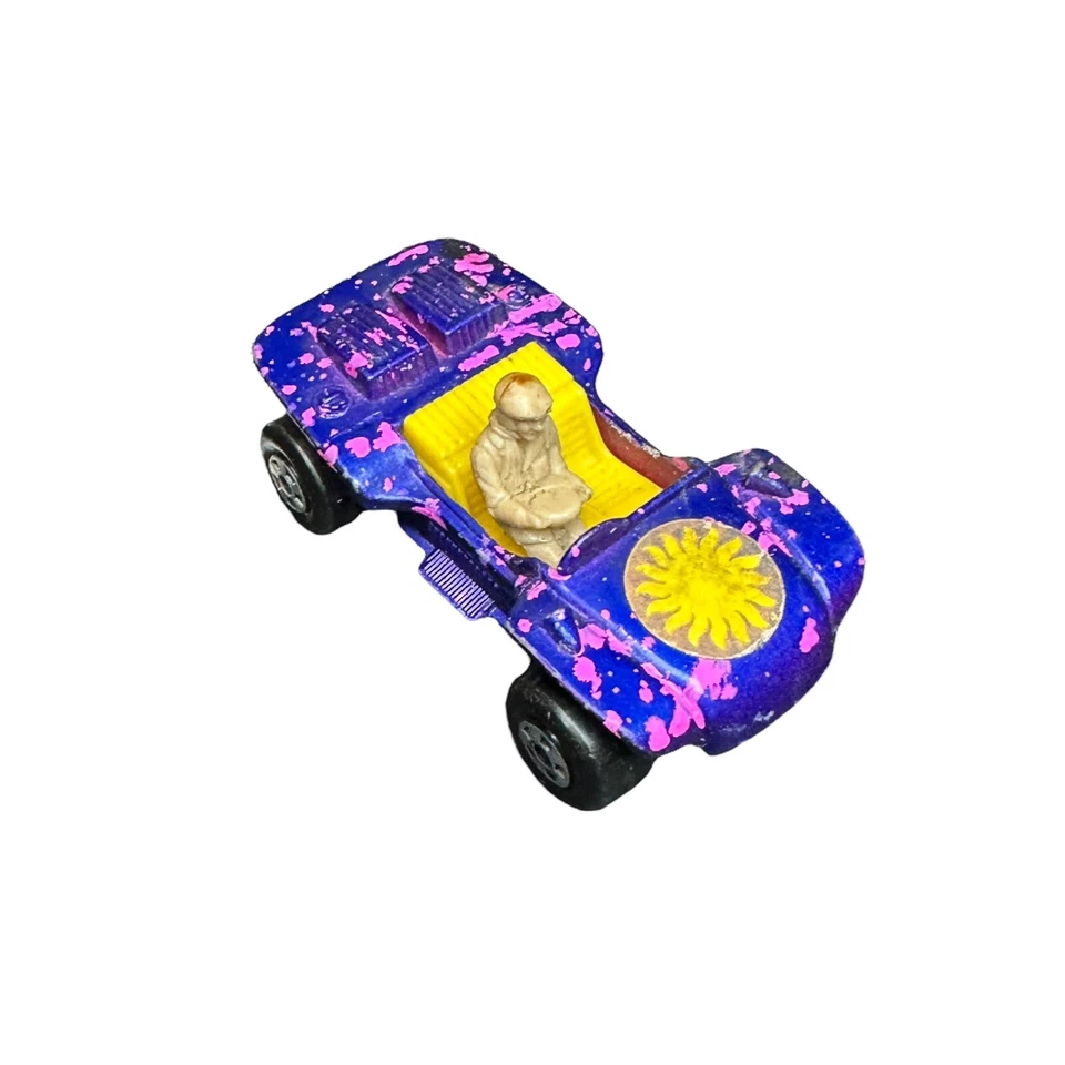 Matchbox Lesney Rolamatics Beach Hopper No. 47 Yellow Seat 1973 England Vintage - Image 2 of 4