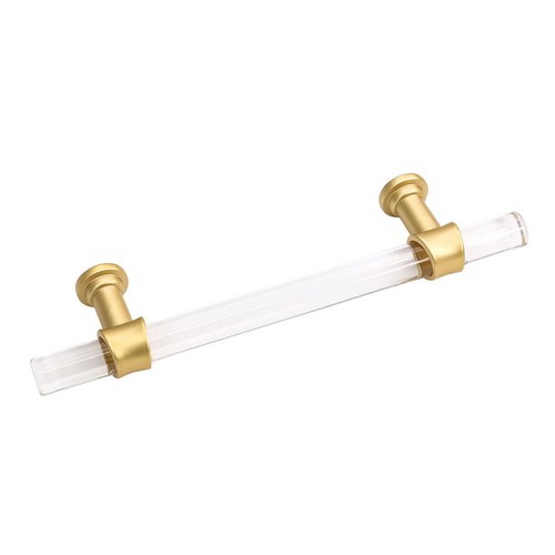 Acrylic Drawer Pulls Gold Cabinet Pulls Handles for Kitchen Cabinets Handles - Picture 9 of 22