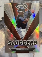 2022 Prizm Baseball RAFAEL DEVERS Sluggers SILVER PRIZM Insert SL-2 RED SOX