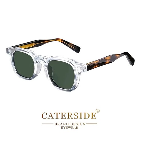Caterside Retro Punk Sunglasses Square Design Travel Business Gift