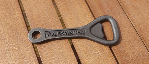 Cast Iron Volkswagen (VW) handheld bottle opener - Picture 1 of 4