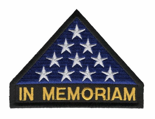 In Memoriam EE. UU. Parche bandera - Imagen 1 de 6