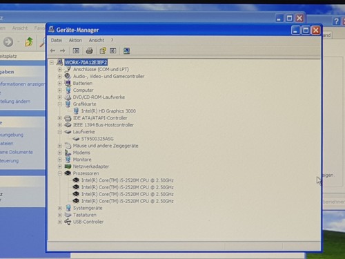 Lenovo ThinkPad Windows XP Gamer i5 Notebook HD 2,50GHz 4GB 500GB Laptop VGA DP - Bild 8 von 18