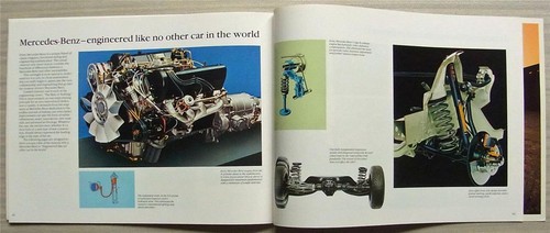 MERCEDES BENZ USA Sales Brochure 1978 #A-SP 77-229-360 6.9 450SL 280CE 240D ++ - Picture 7 of 8