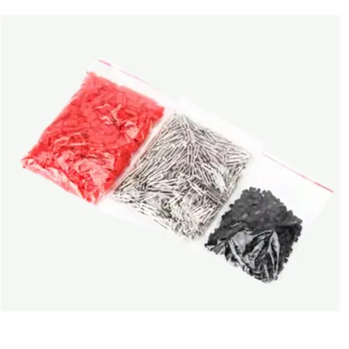 500er Set Dentallabor Verwendung Doppel Doppelstift Kunststoff leicht zu verwenden Zapfenmaschine 21 mm - Bild 4 von 4