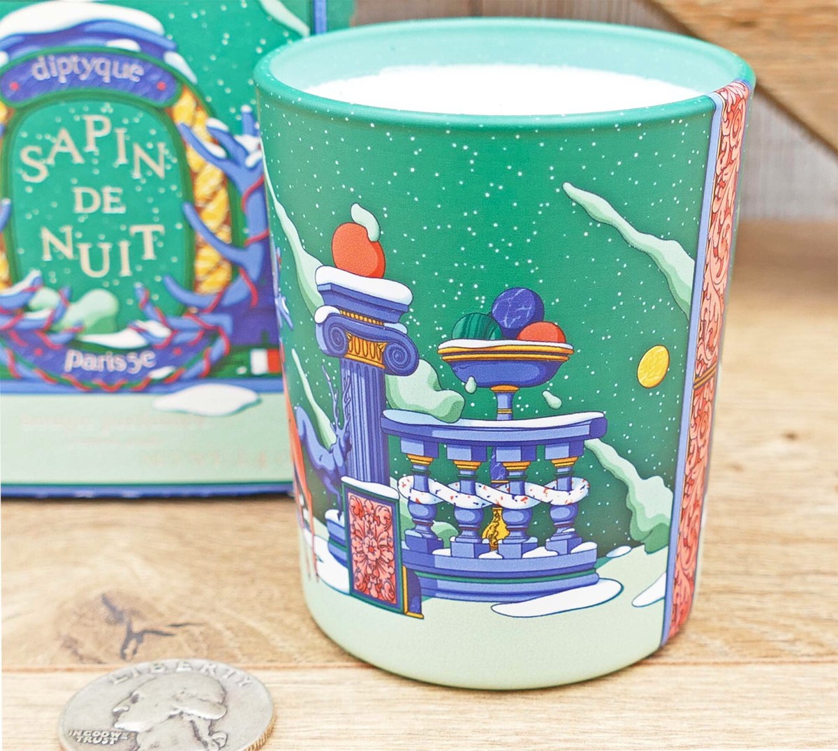 Diptyque Sapin De Nuit Candle 2.4 oz New Open Box Holiday