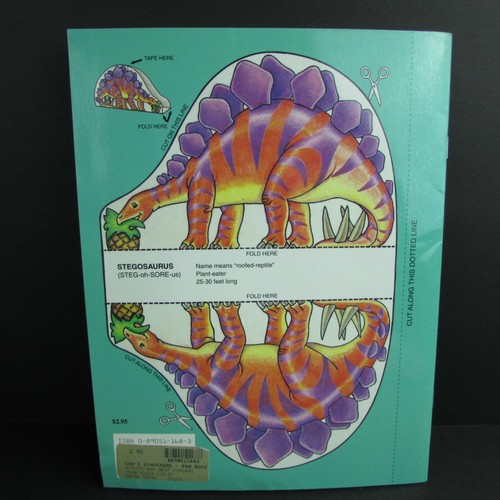 God's Dinosaurs Fun Book An Activity Book Christian Home School Science Dinos - Imagen 4 de 4