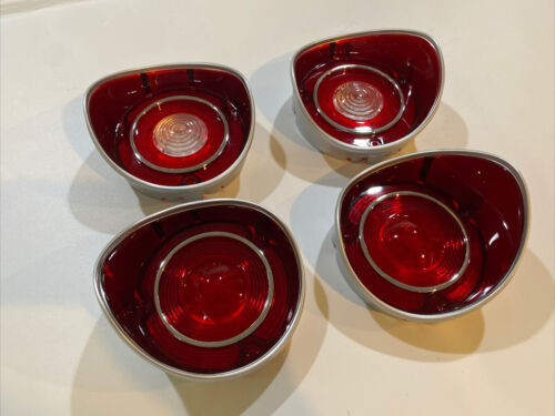 1971 Chevelle Malibu SS Rear Tail Light Back Up Lens Set - Picture 2 of 4
