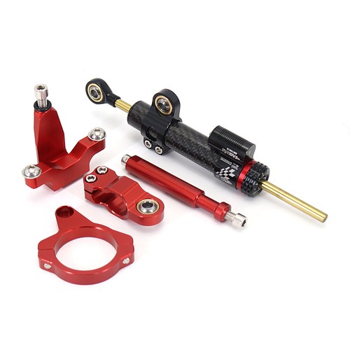 Motorcycle For YAMAHA YZF R7 2021-2023 Steering Damper Bracket Stabilizer Kit - Picture 6 of 14