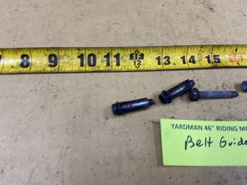 13AO772H755 MTD 46” Riding Mower Belt Guides Set Of 3 - Picture 3 of 9