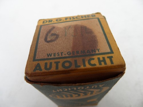 old original box Dr. G. Fischer car light vintage blank box - Picture 3 of 4