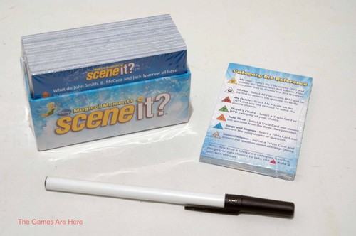 Disney Scene It? Magical Moments DVD - Game Screenlife 2010 w Some Sealed Parts - Picture 8 of 12