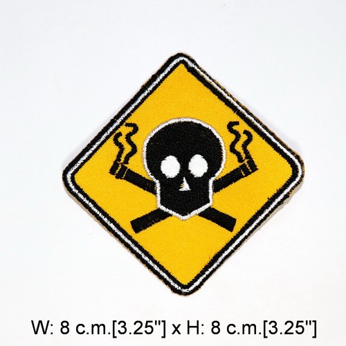 Motorcycles Biker Chopper Rock Punk Skull Tattoo DIY Jeans Jacket Iron on Patch - Picture 21 of 79
