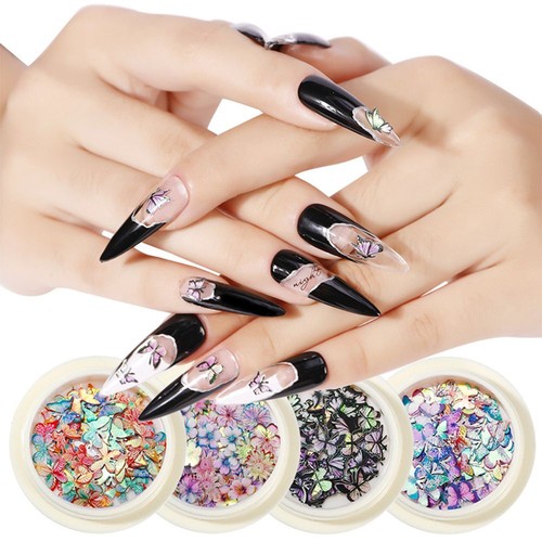 Pattern Glitter Flakes Nail Art Sequins Ultrathin Holographic Nail Paillettes