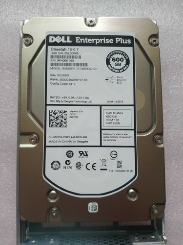 Dell Equallogic 600 Go 15 K SAS 02R3X 002R3X ST3600057SS PS6210 PS6110 PS6100 - Photo 3/3