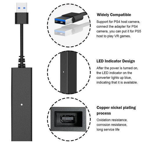 Adaptador de cámara para VR 4 VR conector cable acceso 2024 caliente~ - Imagen 11 de 12