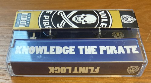 KNOWLEDGE THE PIRATE Flintlock 1/100 BLUE Cassette Tape + OBI STRIP Roc Marciano - Imagen 5 de 6