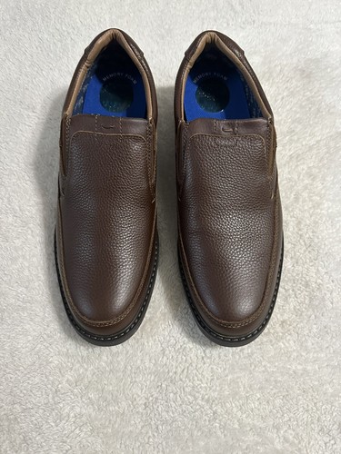 Nunn Bush Men's BAYRIDGE Moccasin Toe Lightweight Leather Loafer Brown Size 9.5W - Bild 4 von 8