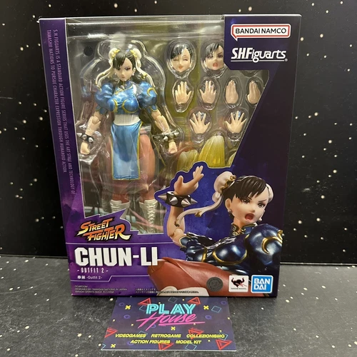 CHUN-LI OUTFIT 2 STREET FIGHTER SH S.H. FIGUARTS ACTION FIGURE NUOVA 15CM BANDAI
