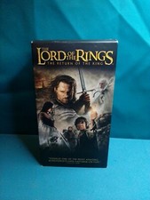 The Lord of the Rings: The Return of the King (VHS, 2004, 2-Tape Set,...