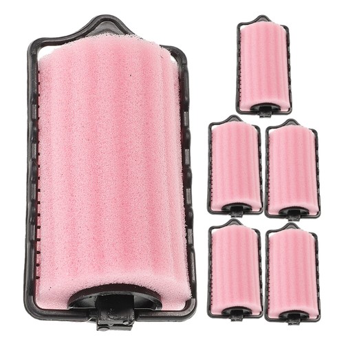 6 Pcs Schwamm-Lockenstab Für Kurze Haare Lockenwickler Frauen Fräulein - Bild 6 von 12