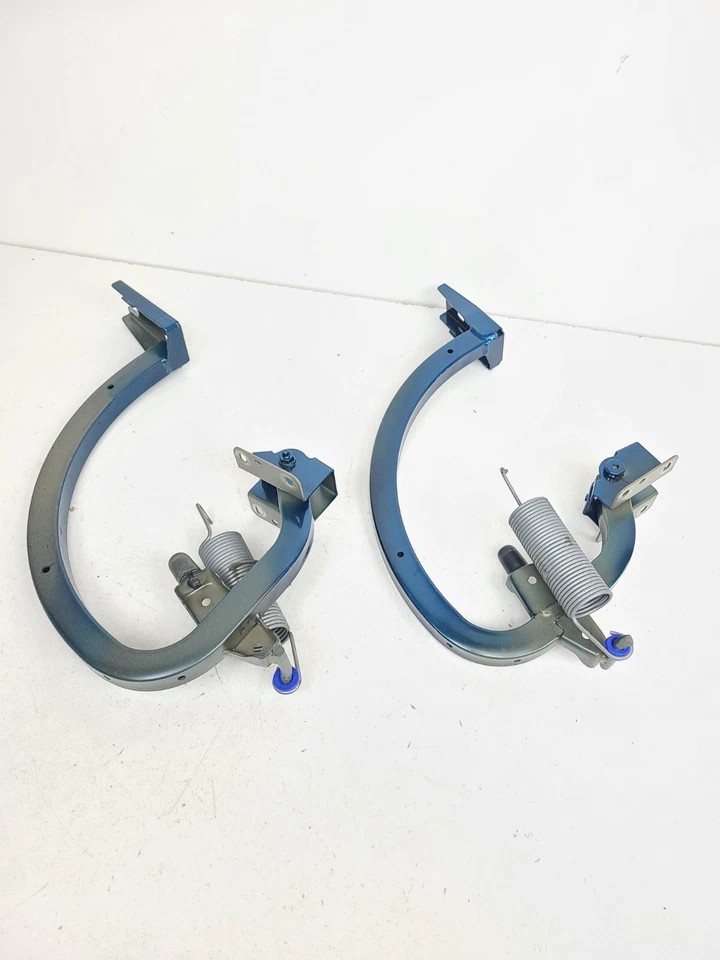 2022-2024 AUDI A3 REAR TRUNK HINGE DECKLID MOUNT SPRING LZ5Z BLUE SET OF 2 OEM - Image 2 of 4