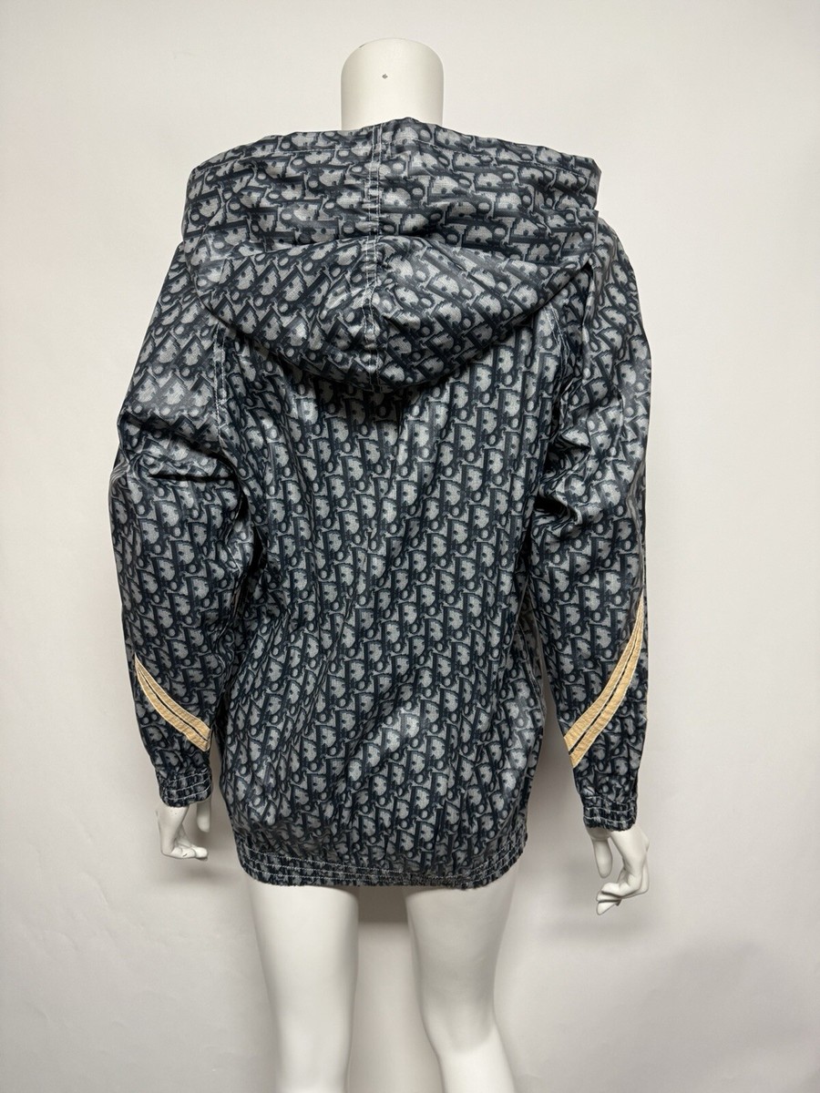 Vtg Christian Dior By John Galliano SS2002 Blue Monogram