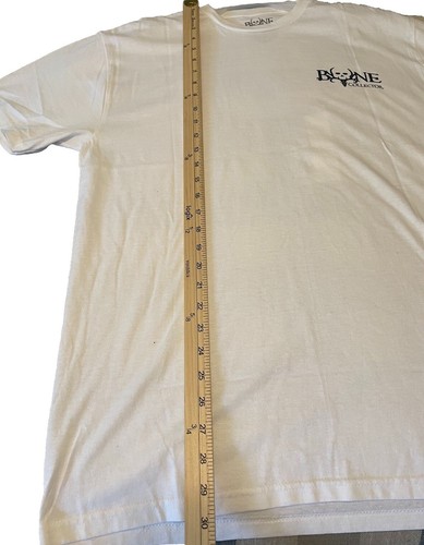 Men's Bone Collector Short Sleeve T-Shirt White Large (42-44) Hunting Waddell - Picture 4 of 5