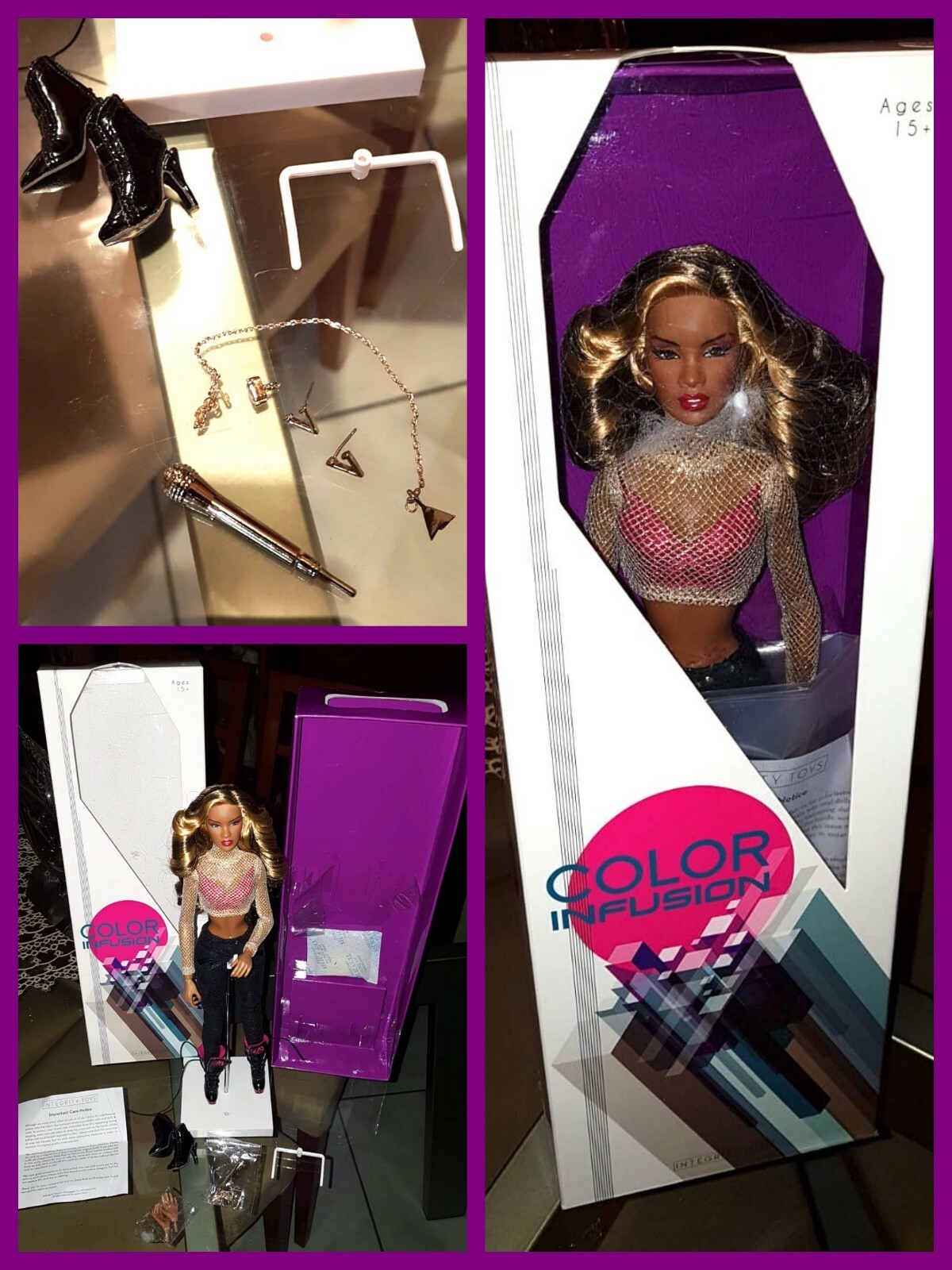 INTEGRITY TOYS CODE 85070 Best Thing Ever Dree Hill Dressed Doll Color INFUSION INTEGRITY TOYS CODE 85070 Best Thing Ever Dree Hill Dressed Doll Color INFUSION