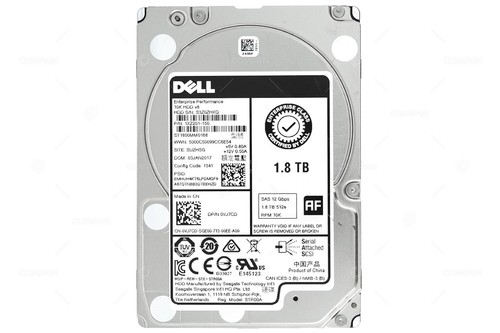 VJ7CD-NO-CADDY DELL HDD 1.8TB 10K SAS 12G 2.5" SFF HOT-SWAP - Photo 3/7