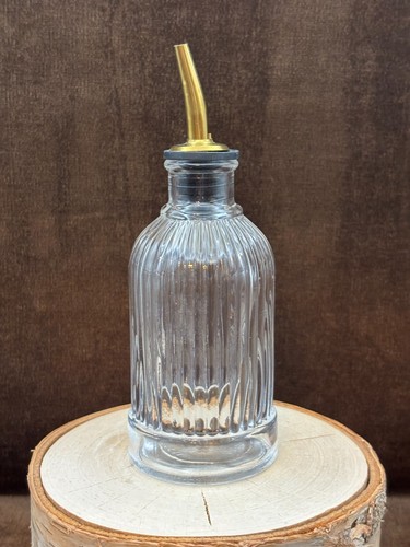 TWO Glass Bitter Bottles, One w/Dash Top or Oil and Vinegar Bottles GUC - Picture 12 of 18