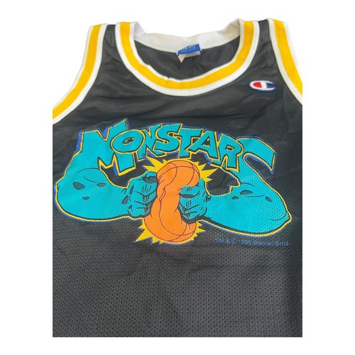 Vintage Champion Space Jam Monstars Jersey Youth Large 14-16 #0 Rare 1996 90s - Picture 3 of 8