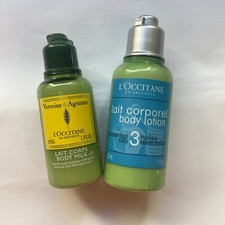 NEW L'Occitane en Provence Body Milk and Body Lotion Duo Travel Set