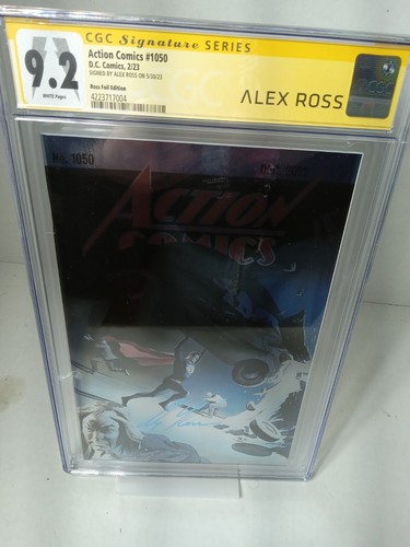 Action Comics # 1050 Signed By Alex Ross CGC 9.2