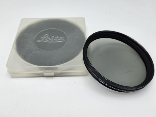 Leica Leitz E77 77 mm Einschrauben P-Cir 13336 kreisförmige Polarisator Kamera Objektivfilter