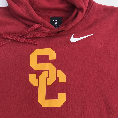 Nike USC Trojans Men’s Football Hoodie Pullover Sweatshirt Sz L 921213-613 EUC - Picture 2 of 12