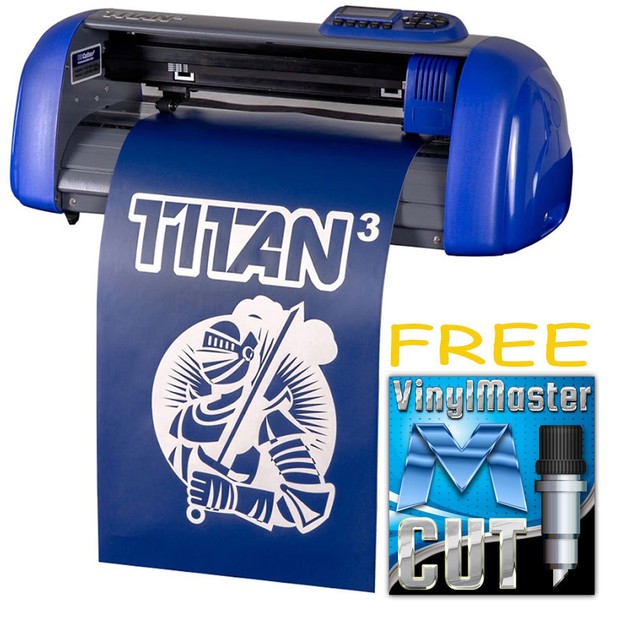 Table Titan 3 15 Craft Vinyl Cutter W Arms Contour Cutting Professional For Sale Online Ebay