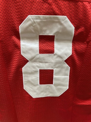 Steve Young san Francisco 49ers Mitchell & Ness 1994 Throwback Jersey sz 54 Red - Picture 7 of 11