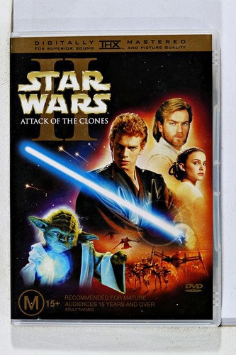 Star Wars DVDs Episodes 1-5(Lot 0f 5)- Region 4-Preowned - Picture 4 of 11