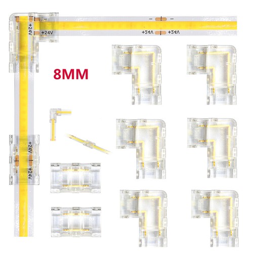 COB LED Verbinder &Anschluss Adapter QuickClip BAND Streifen Strip Zubehör Kabel - Bild 7 von 33