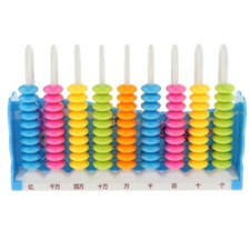 Klassischer Abakus Rechenschieber Rechenrahmen Rechentafel Montessori