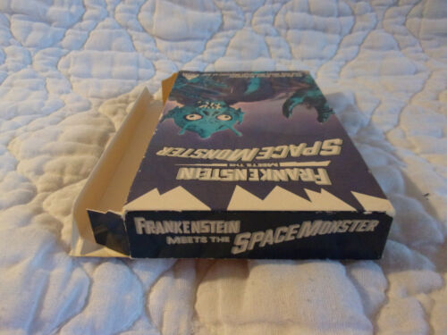 FRANKENSTEIN MEETS THE SPACE MONSTER VHS PRISM VIDEO 60'S SCI-FI HORROR ALIENS - Picture 4 of 10