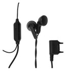 KIT PIETON FILAIRE AVEC BOUTON DE COMMANDE SONY ERICSSON ORIGINE HPM 60 NOIR